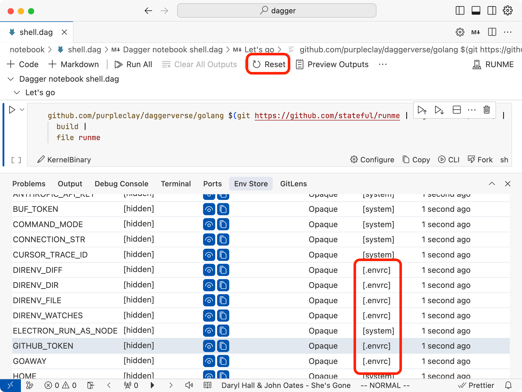 DotEnv and Direnv Support